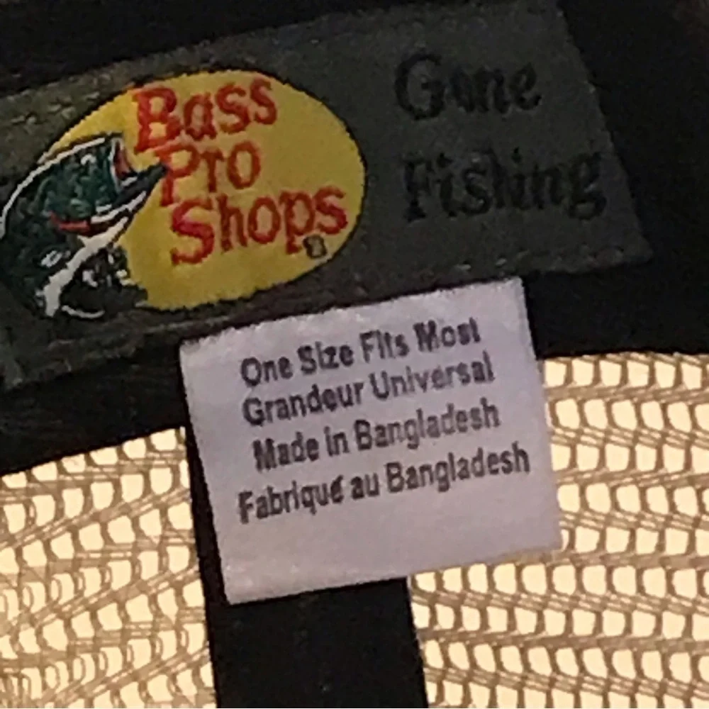 Bass Pro Shops Adjustable Mesh Game Fishing Cap